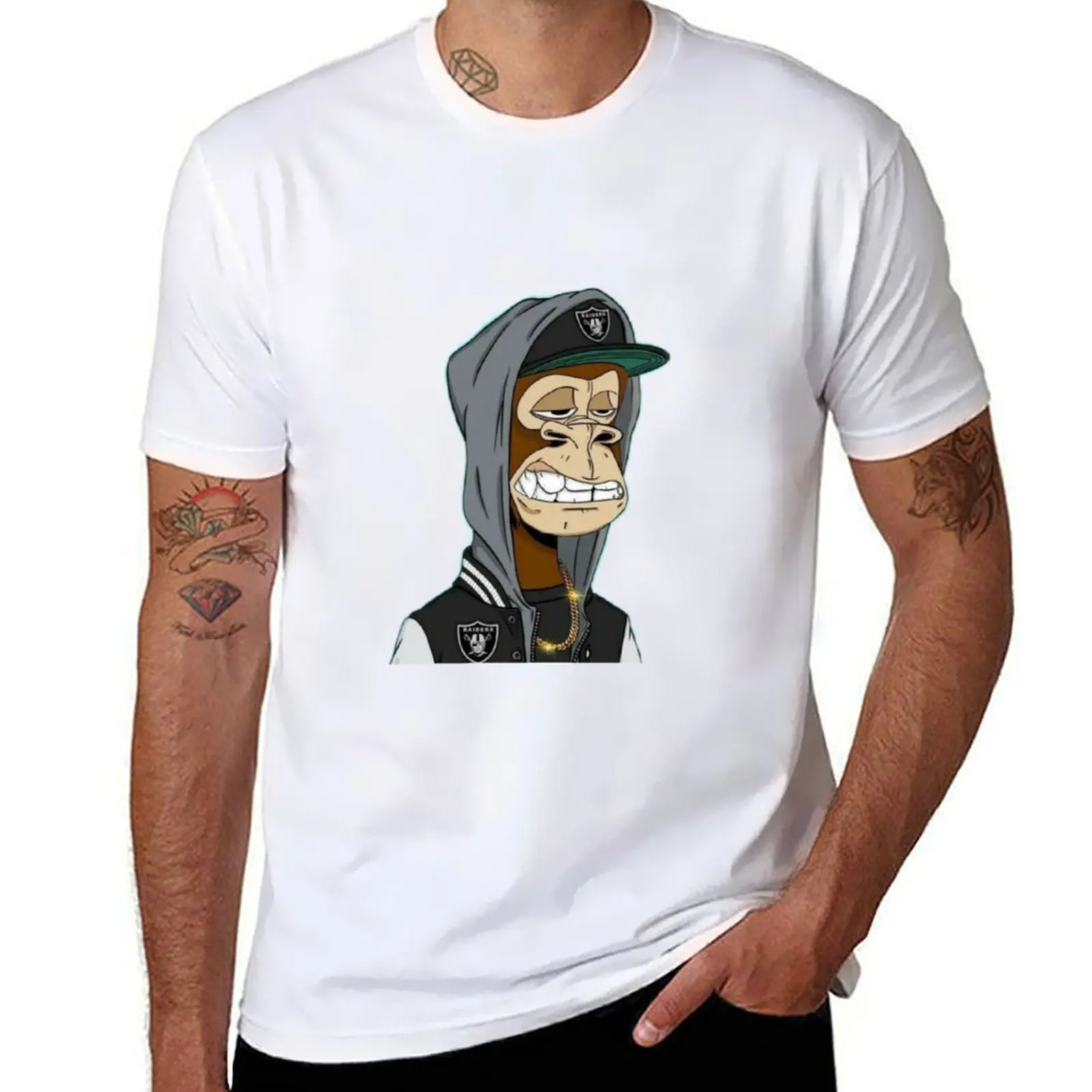 

ape NFT T-Shirt t shirt man casual t shirt men 100% cotton luxury brand T-Shirt