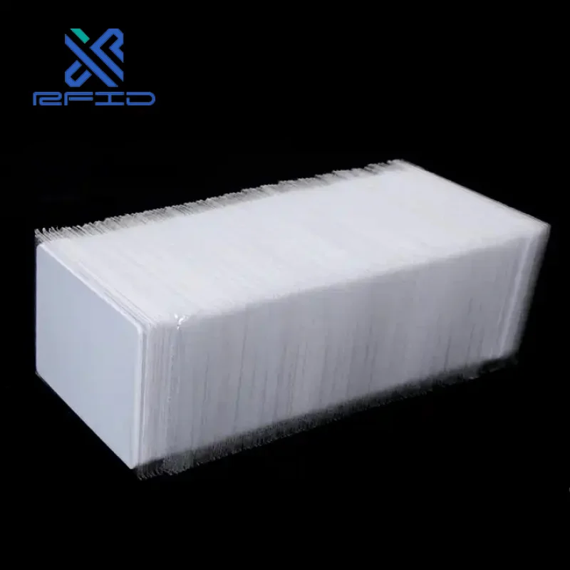 100 Uds venta al por mayor imprimible sin contacto N TAG 215 Chip tarjeta de proximidad inteligente 125khz Pvc tarjetas Rfid blancas en blanco