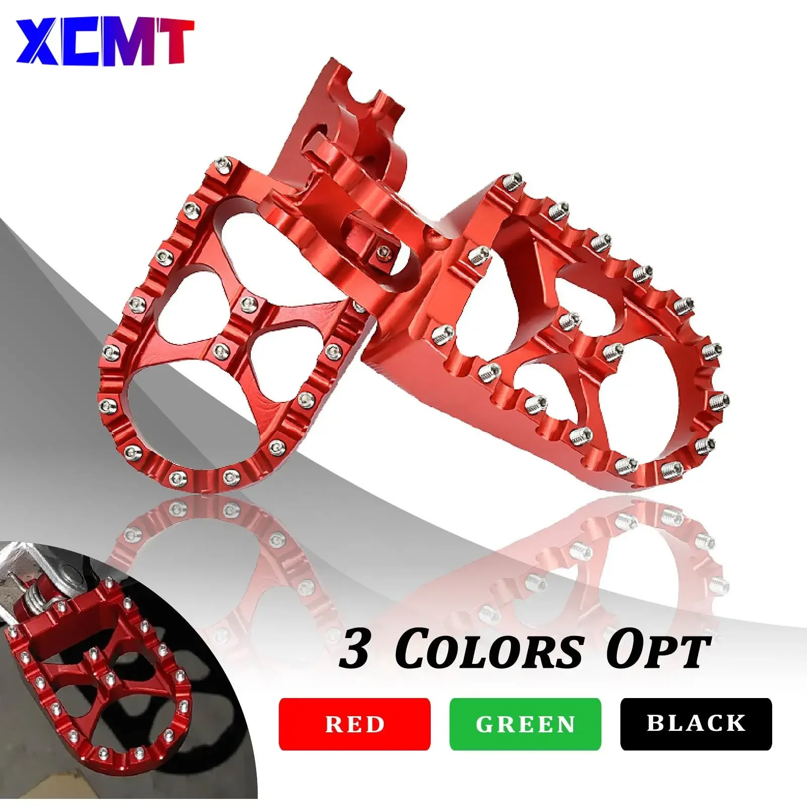 

Motorcycle CNC FootRest Footpegs Foot Pegs Pedals For HONDA CR 125 250 150R CR250R CRF 150R 250R 450R 250 450 X RX L M 2002-2023