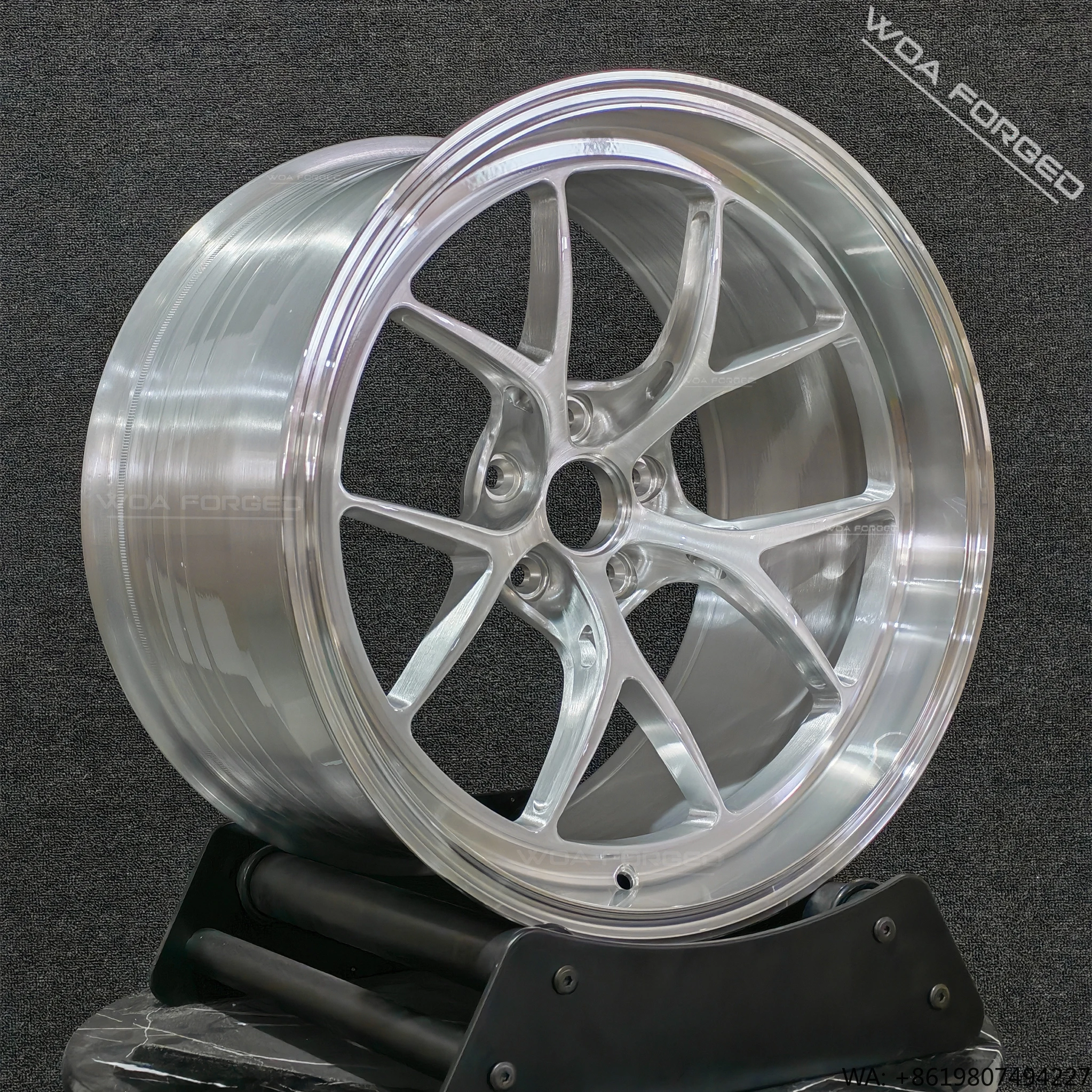 

New Stylish Muscular Design Chrome Polished Aluminum Forged Wheels 18-22 Inch Low Weight Fit 5x114.3 Passenger Deep Concave 40mm