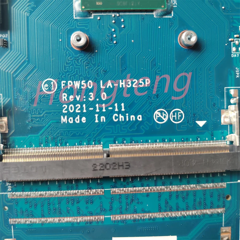 FOR HP Pavilion 15-DW 15-DU Laptop Motherboard Intel N4120 CPU FPW50 LA-H325P M99438-601 Tested Fast Shipping