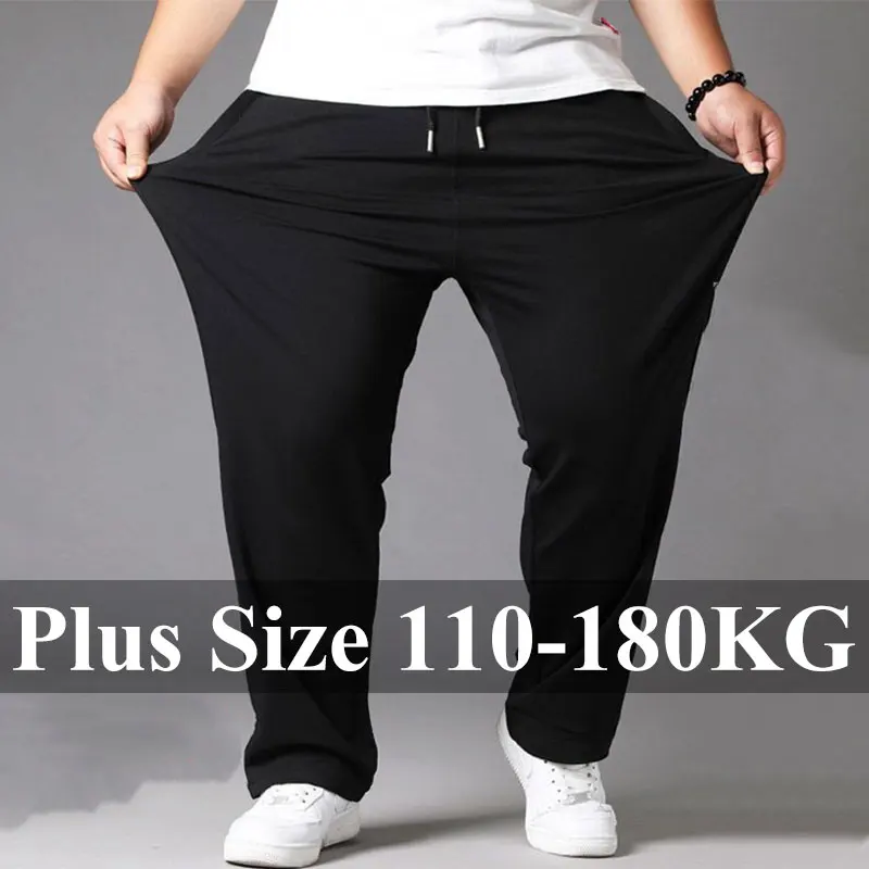 

Men's Casual Pants Autumn Spring Sweatpants Plus Size 1XL-7XL Male Running Jogger Sport Gym Trousers Workout Pants Male Clothing