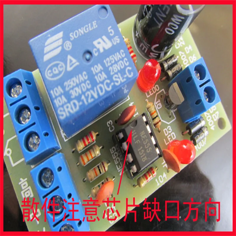 NE555 Water Level Detection Module Switch Sensor Tank Tower Automatic Pumping Controller Electronic DIY