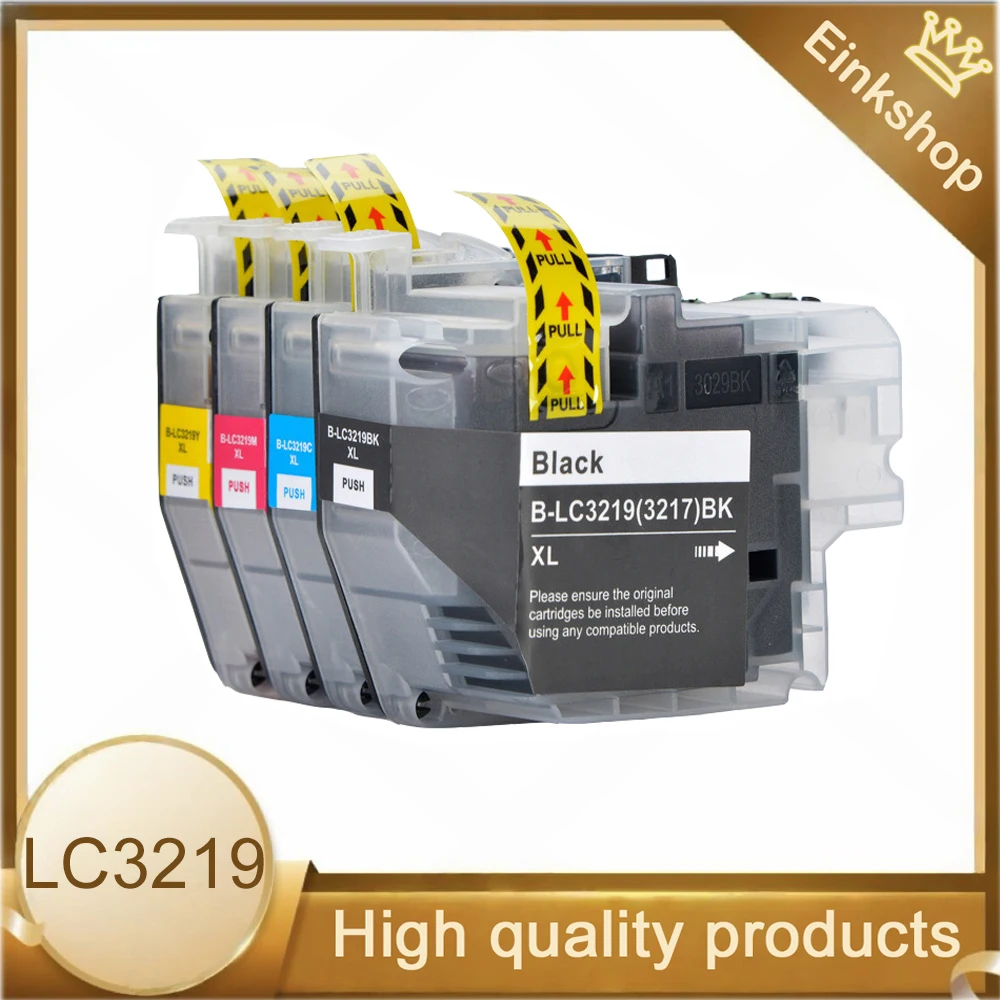 

LC3219 LC3219XL 3219xl Совместимый картридж для принтера Brother MFC-J5330DW J5335DW J5730DW J5930DW J6530DW J6935DW lc3217