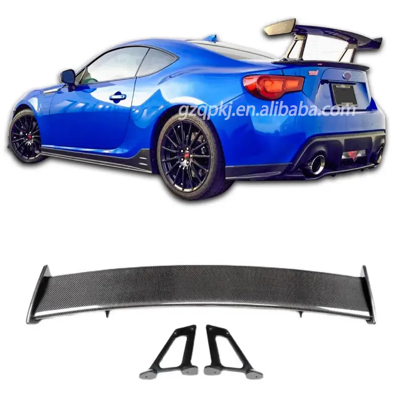 Carbon fiber GT Spoiler tail three-compartment universal rear spoiler for GT86/BRZ body kit