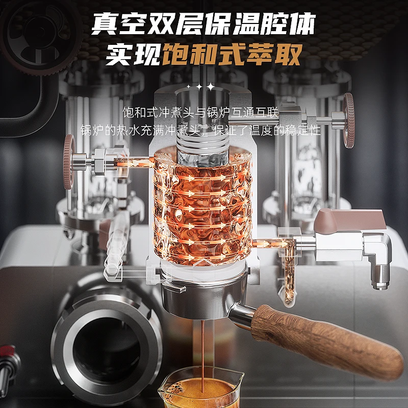 Hand Press Coffee Machine Household Espresso Commercial