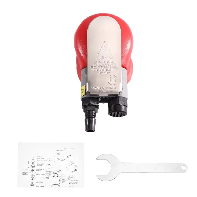 [NEWA64Z!】 Pneumatic Sandpaper Machine 3-Inch 75Mm Sander For Car Finish Grinding Wood Polishing Dry Grinder