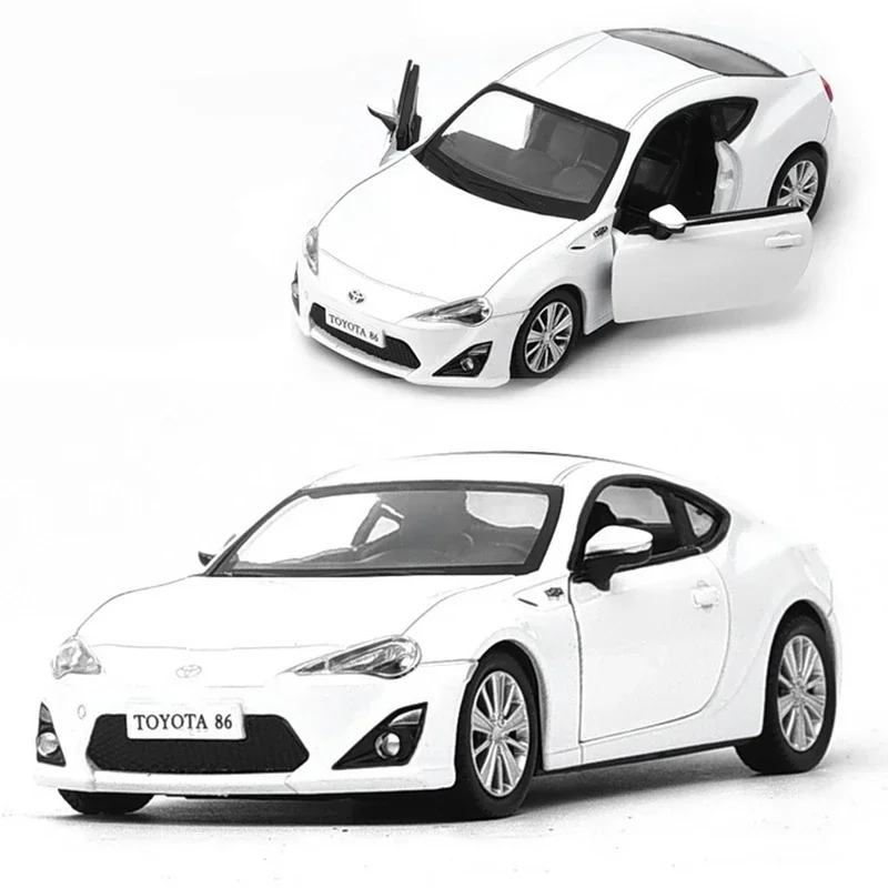 1:36 Toyota GT 86 Alloy Sports Car Model Diecast Metal Track Racing Car Vehicles Model Simulation Miniature Scale Kids Toys Gift