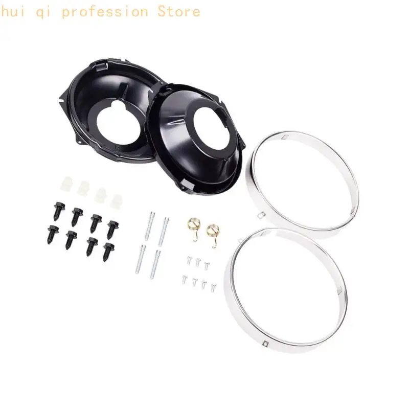 Scheinwerfermontage-Hardware-Kit mit 7 Zoll Durchmesser, Eimergehäuse und Halterungen H8WE – Detail 7