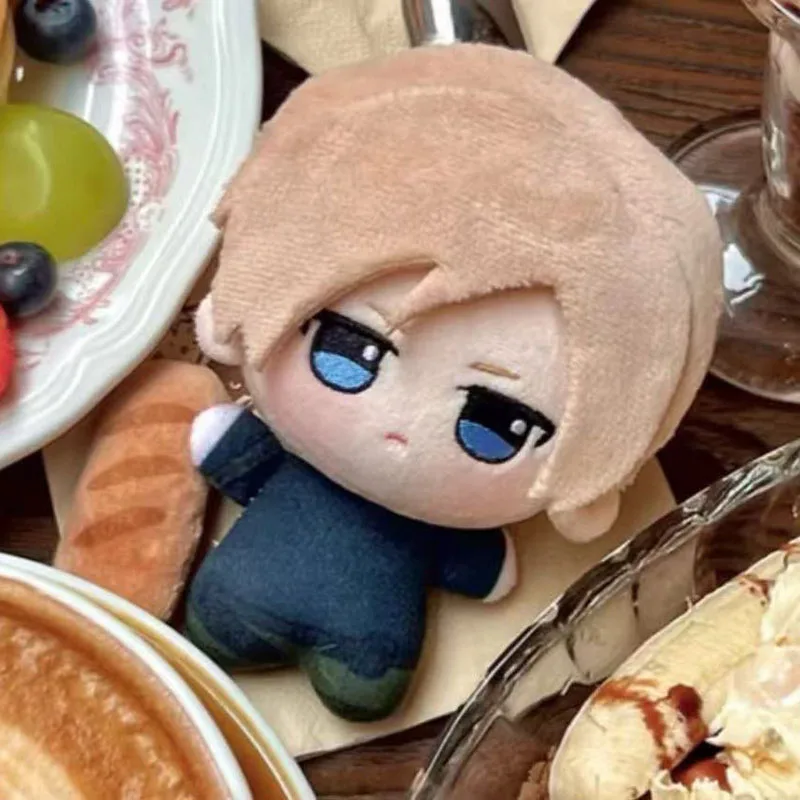 Boneco de Pelúcia Leon Scott Kennedy de 10cm com Corpo de Estrela-do-mar, Brinquedo de Pelúcia Resident Evil, Bonecos de Pelúcia Colecionáveis, Presente de Natal e Aniversário