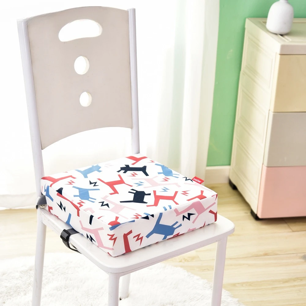 漫画柄ポータブルベビーブースターシート高さ調整クッション幼児用椅子幼児用授乳シートパッド家庭用ベビー用品