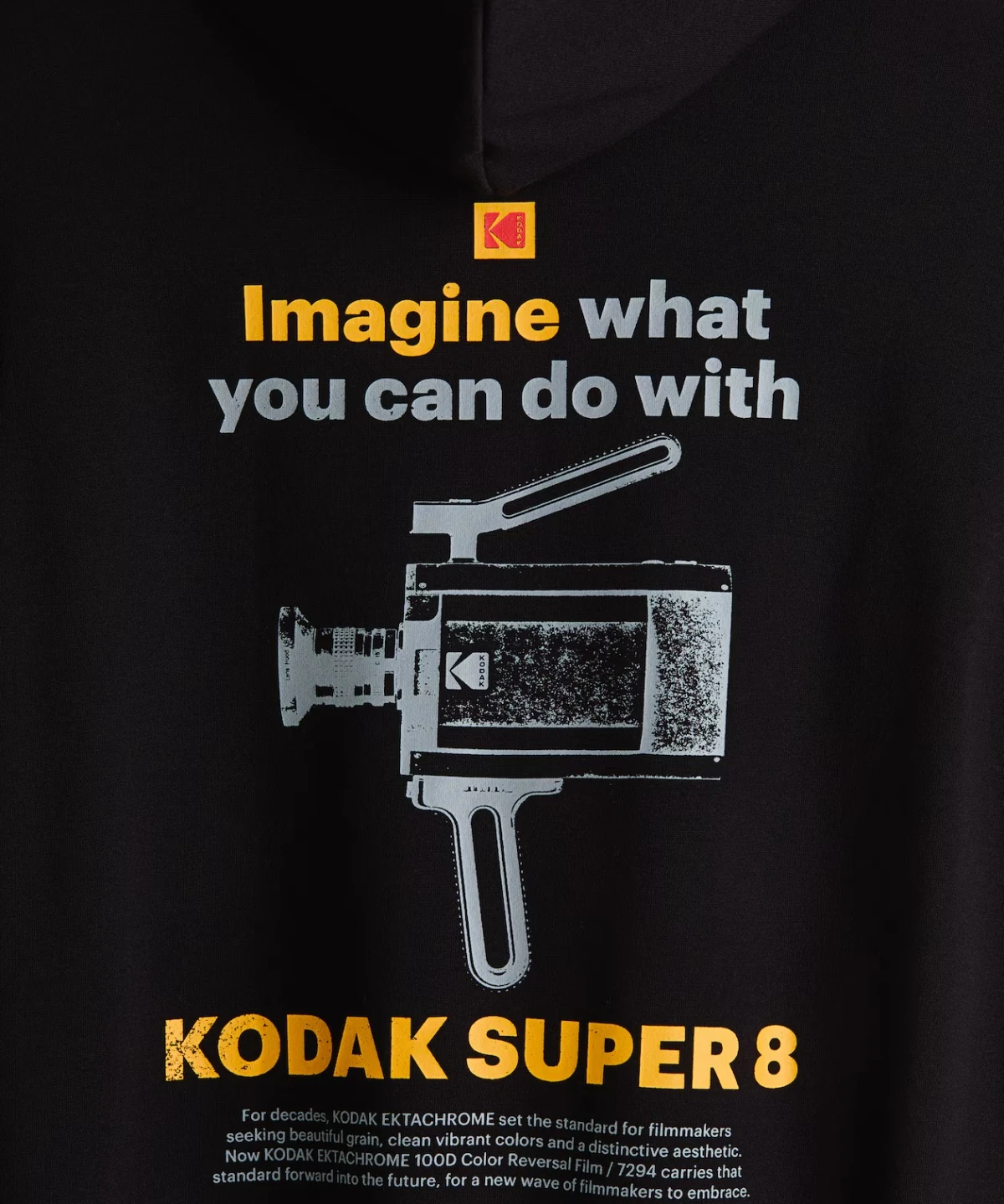 2026 Kodak Graphic Merch Mode Vintage Hoodie Baumwolle Unisex Herren Damen Kapuzenpullover Bequemer Y2k Street Pull Herren Sweatshirt – Detail 5
