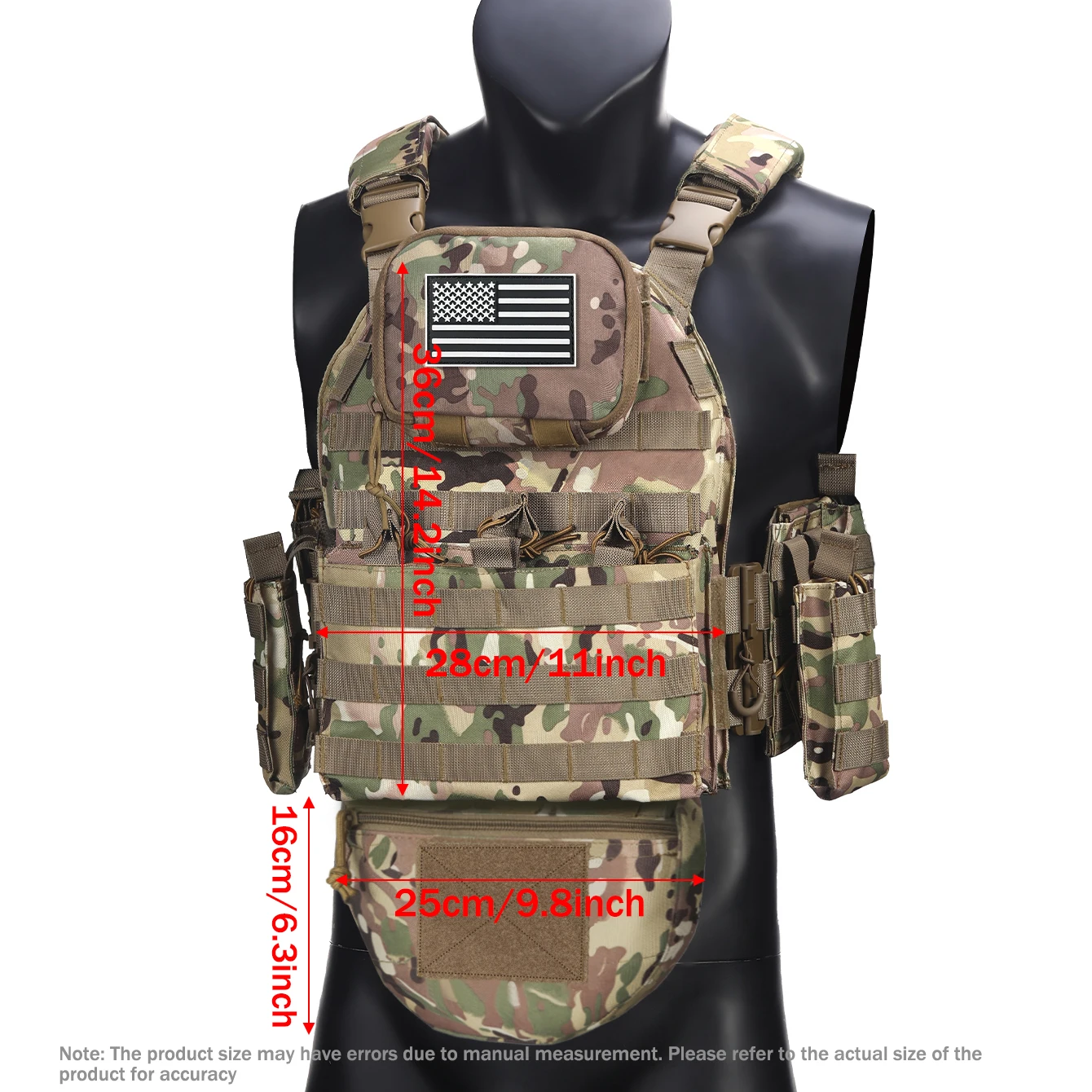 نظام توسيع سترة الصيد MOLE عبارة عن سترة سريعة التحرير تستخدم للصيد في الهواء الطلق #5