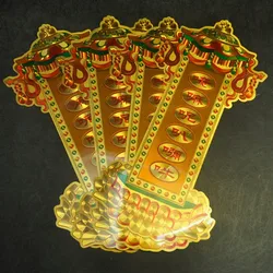 Door Sticker Om Mani Ba Mi Hong Gold Foil