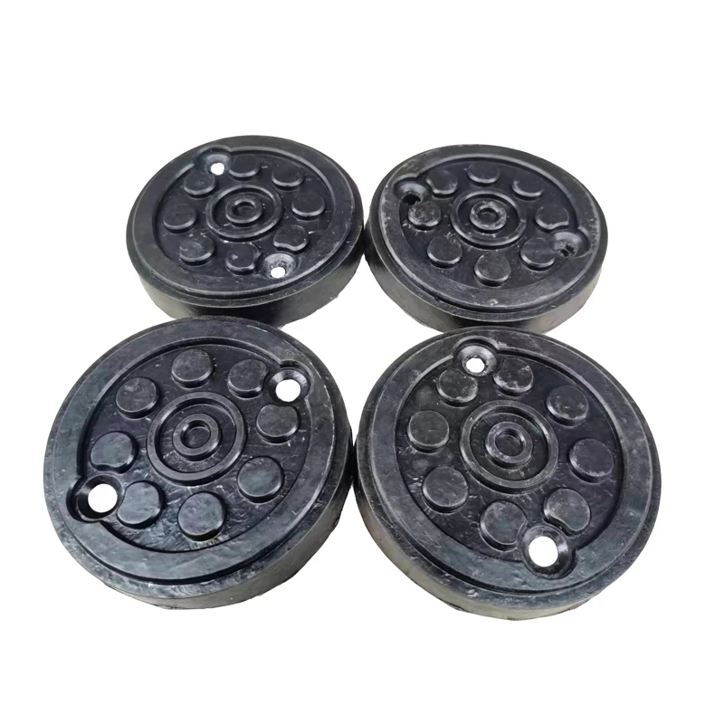 Universal 4Pcs 120mm Round Rubber Arm Pads lift pad Rubber Arm Pad fit For Auto Lift Car Auto Truck Hoist