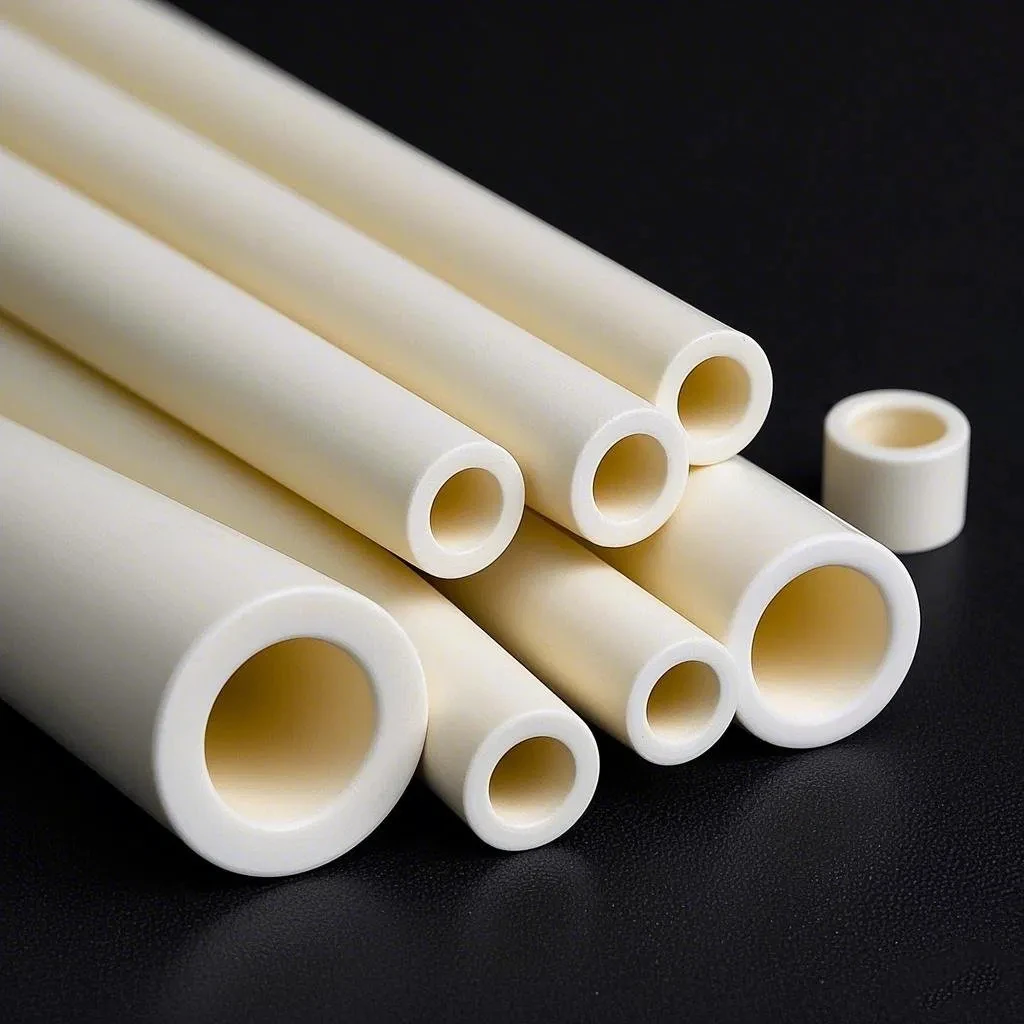 

100mm long Aluminum oxide insulated hollow tube Single hole/0.4mmID to 18mmID/thermocouple protection tube