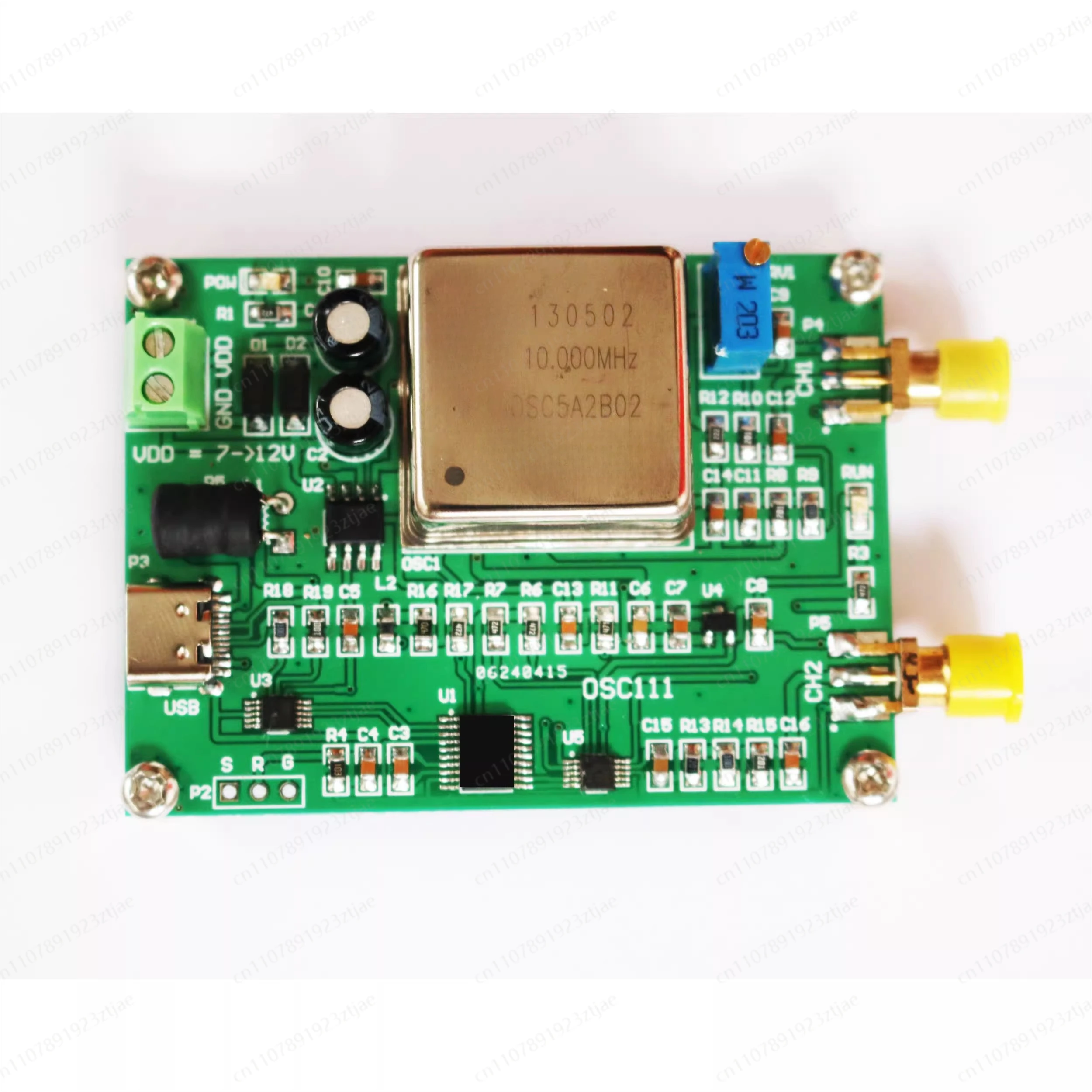 Frequency reference adjustable frequency constant temperature crystal oscillator 0.004~ 220MHz