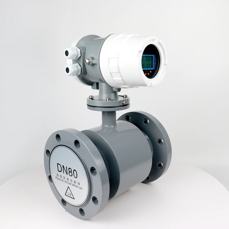 krohne aqua flow digital water flowmeter electromagnetic flow meter sewage magnetic flowmeter