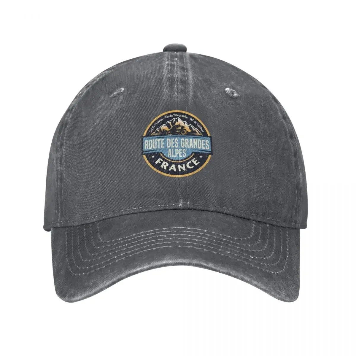 Route des Grandes Alpes, France Baseball Cap hiking hat tea Hat Trucker Hats For Men Women's