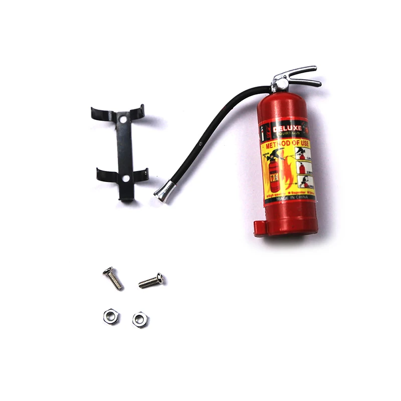 Parts Fire Extinguisher Model For Axial SCX10 TRX4 Fire Extinguisher Model RC Parts Toys For Children 1/10 RC Crawler Accessory