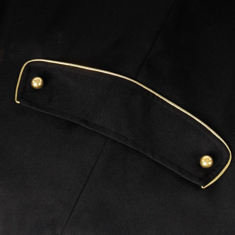 New Halloween Retro Gilt Embroidered Court Tuxedo