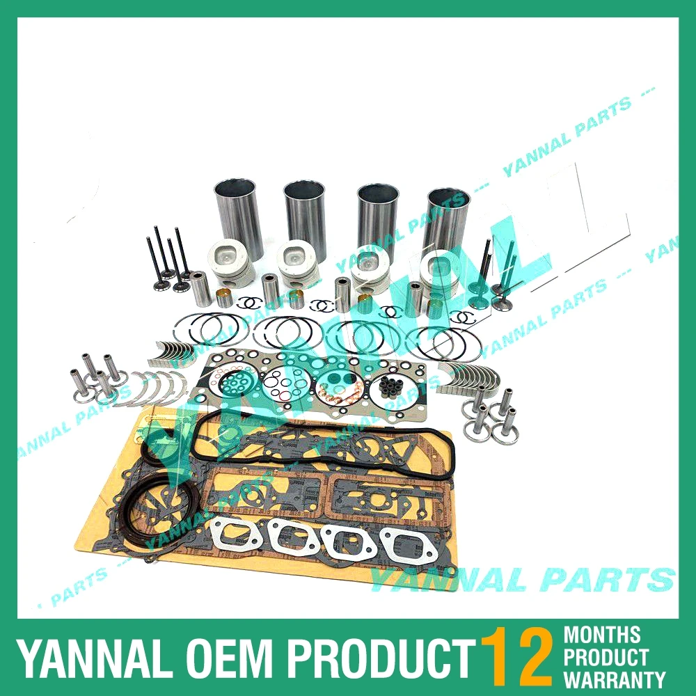 

Overhaul Rebuild Kit for Isuzu 4BD1 4BD1T Engine Hitachi Kobelco Sumitomo