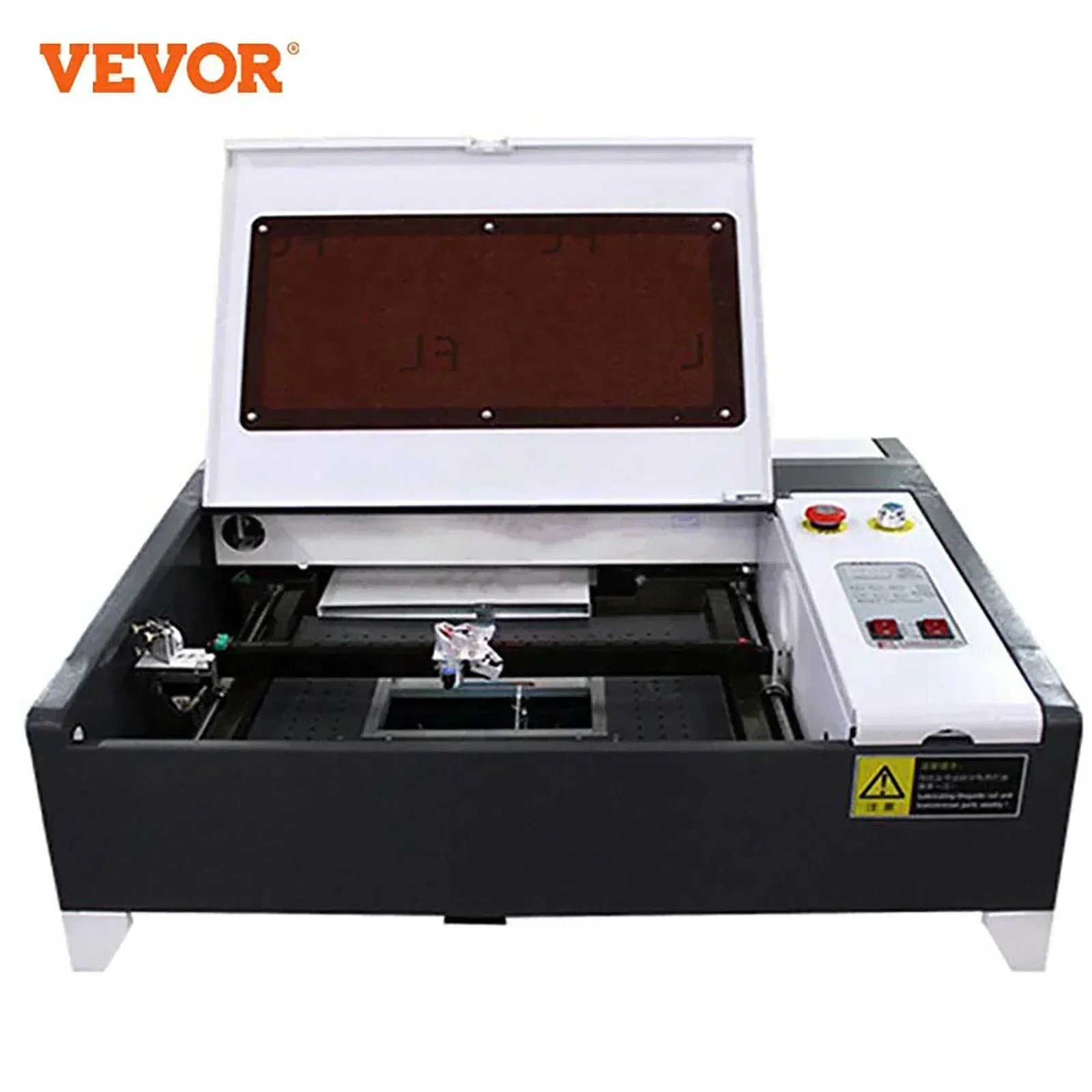 

VEVOR 50W CO2 400*400MM Laser Engraving Machine Laser Cutting Machine HIGH SPEED With Hermetic CO2 Glass Tube For Acrylic Wood