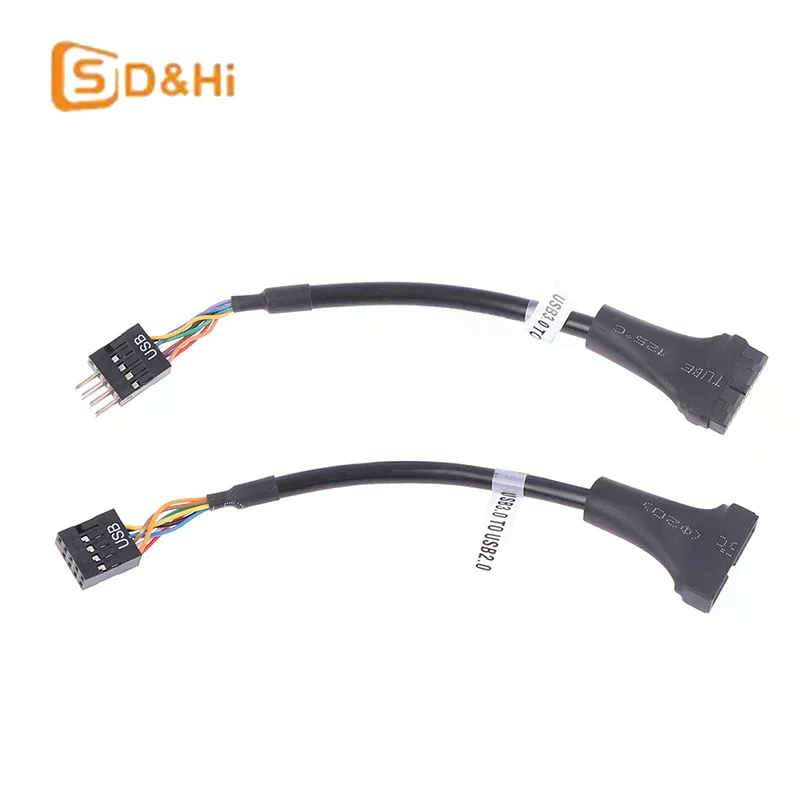 

USB 3.0 Header to USB 2.0,USB 3.0 to USB 2.0 Motherboard Adapter Cable