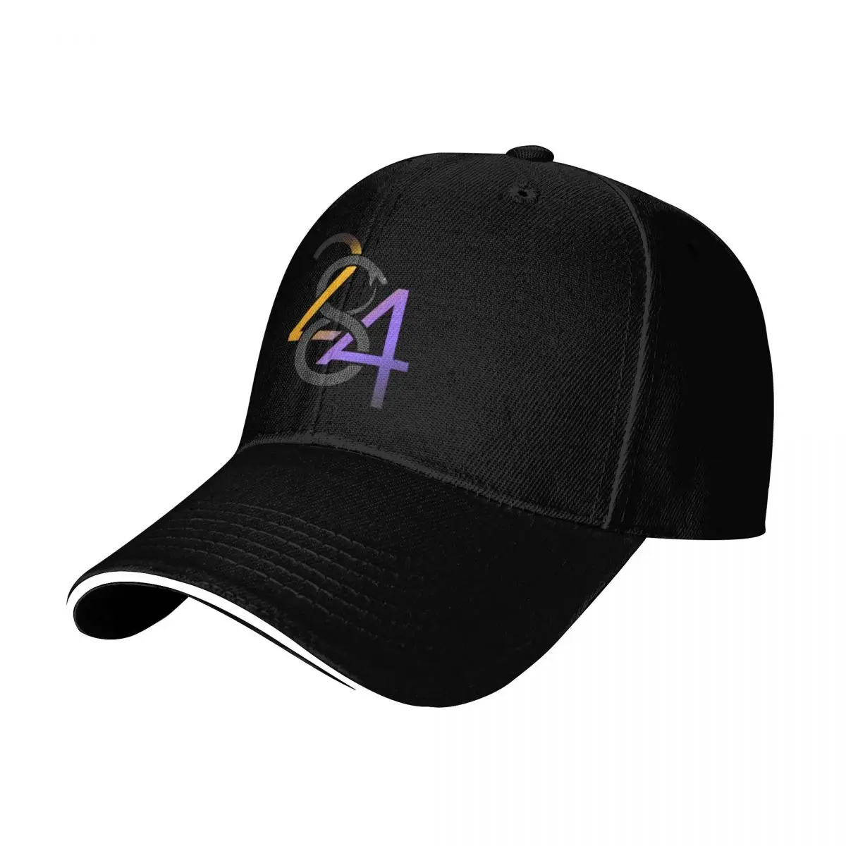 Black Mamba Baseball Cap Sun Protection UPF 50+ Breathable Mesh Back Adjustable Buckle Closure