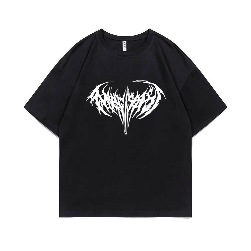 Rapper Playboi Carti Narcissist Print T Shirt Men Women Oversized Loose Eu Size Tshirt Short Sleeve Male Casual Fashion T-shirts - Image 2