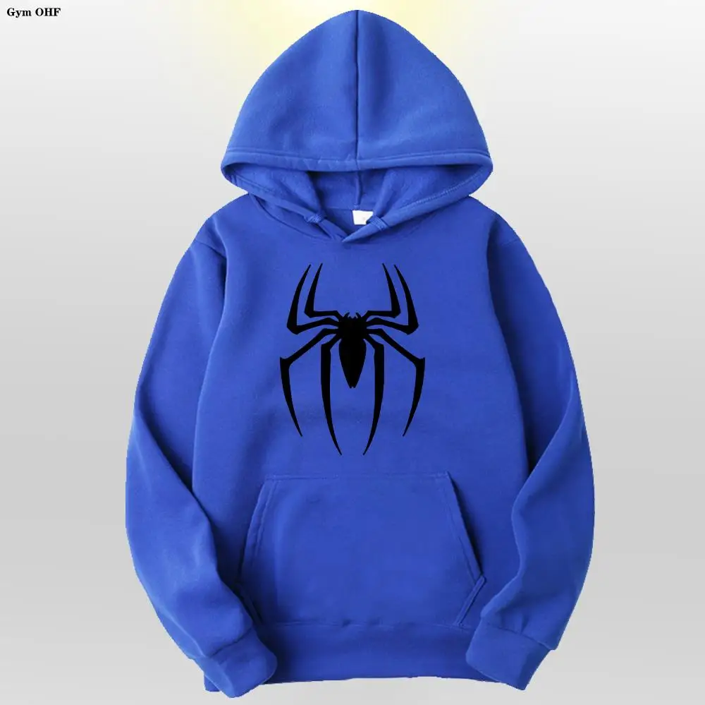 Spider Fashion Brand Men\'s Women\'s Hoodies Male Casual Sweatshirts Men\'s Hoodies High Quality Pullover Sweatshirt Tops Fleece