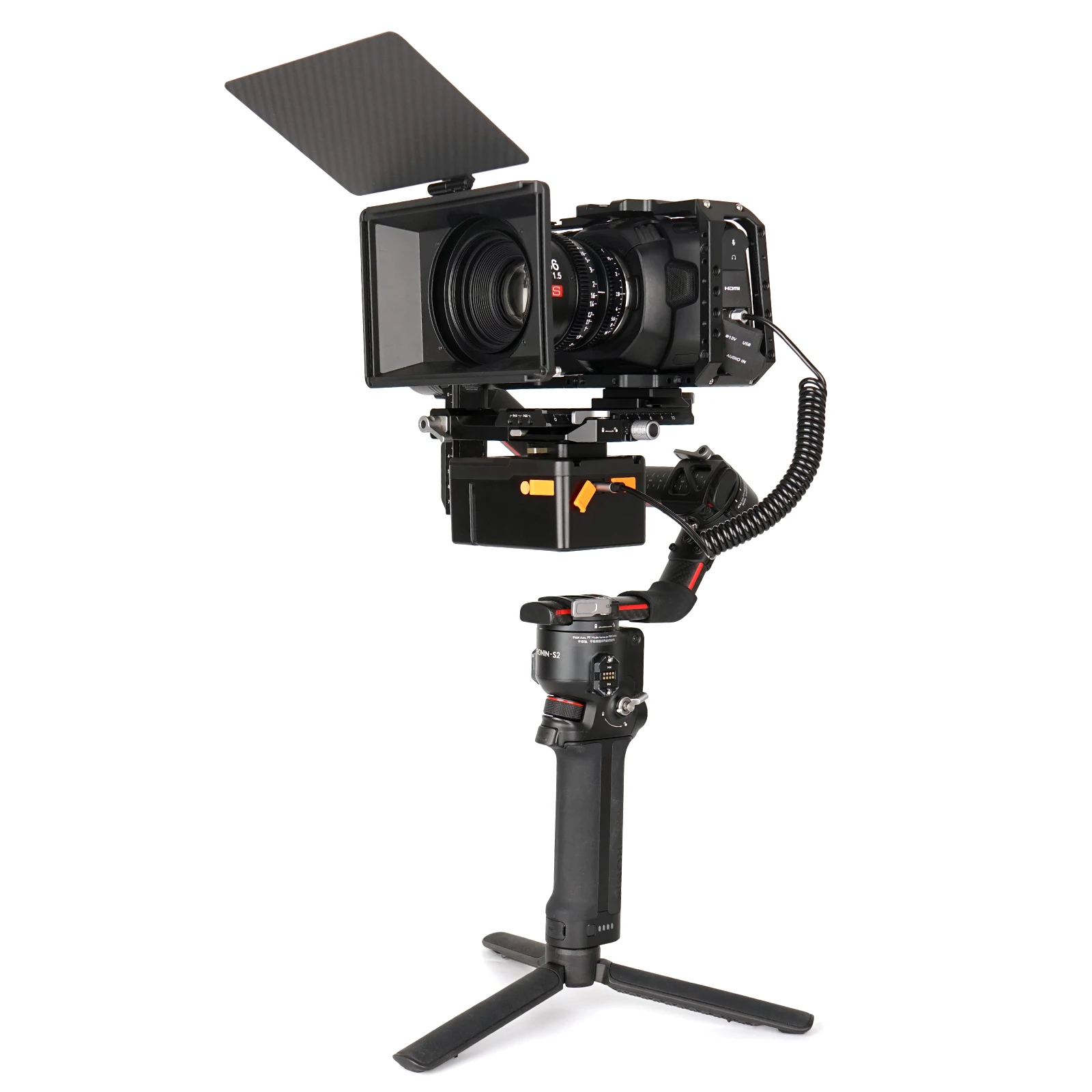 ZGCINE VR-04 V-Mount Batterieplatte für DJI Ronin S2/S3 Stabilisator Kamera-Zubehör V-Mount Batterie V-Lock Plattenadapter – Detail 7