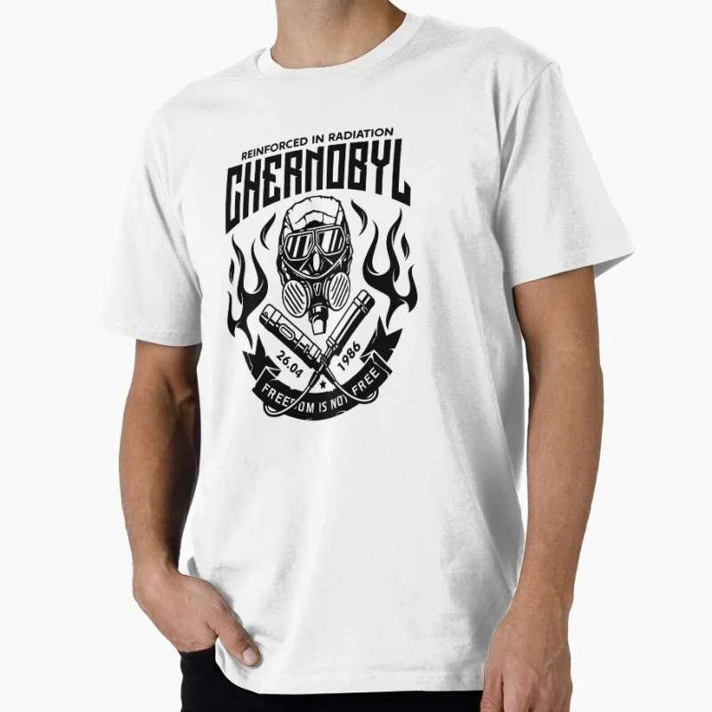 

Chernobyl liquidator Retro Pripyat Gift t shirt 3.6 Roentgen Not Great Not Terrible Graphic Clothes 0519 All size tops S-6XL