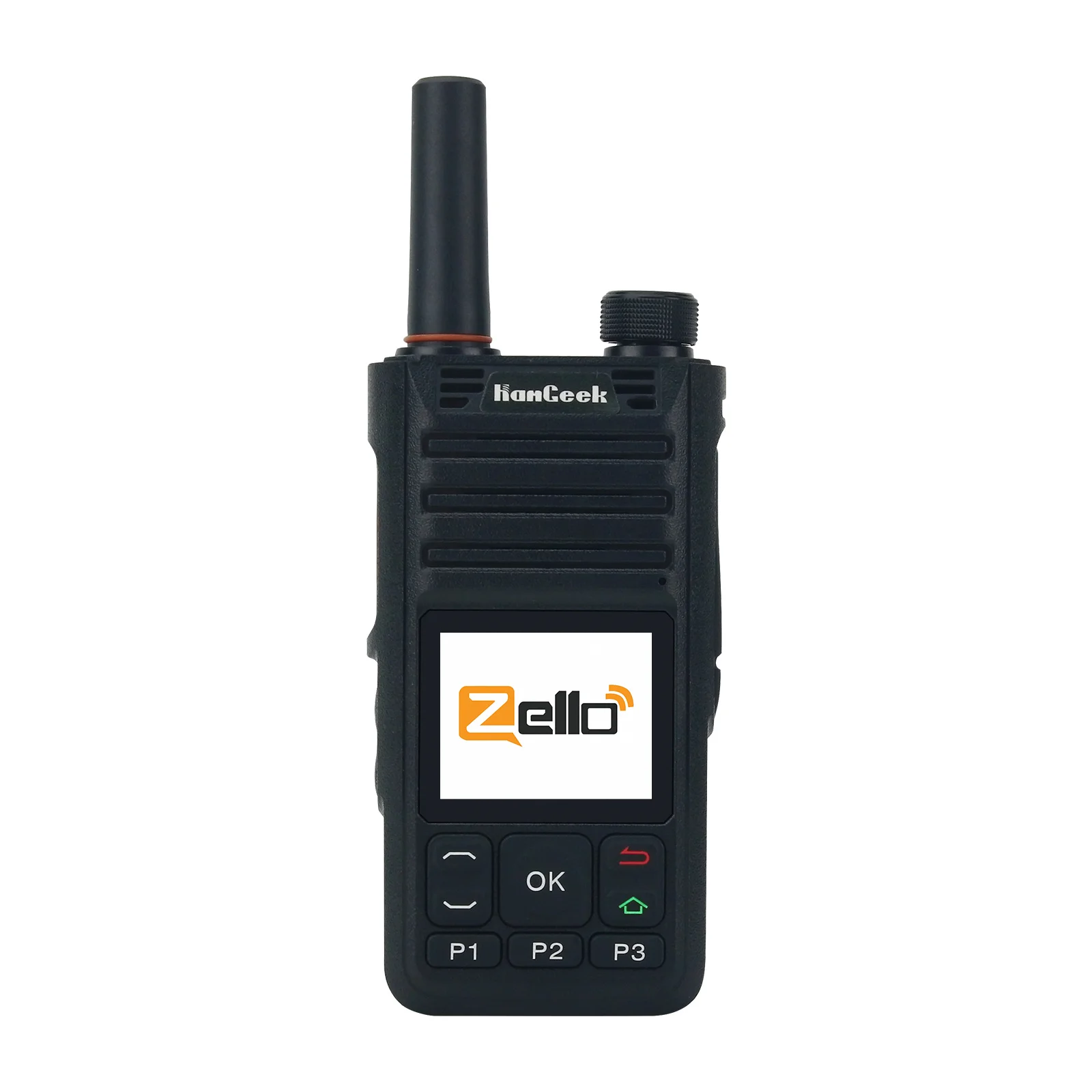 HamGeek-PD-ZL18 Zello Walkie Talkie, 5W, 4G Radio, POC Radio Network, Supports GPS Positioning