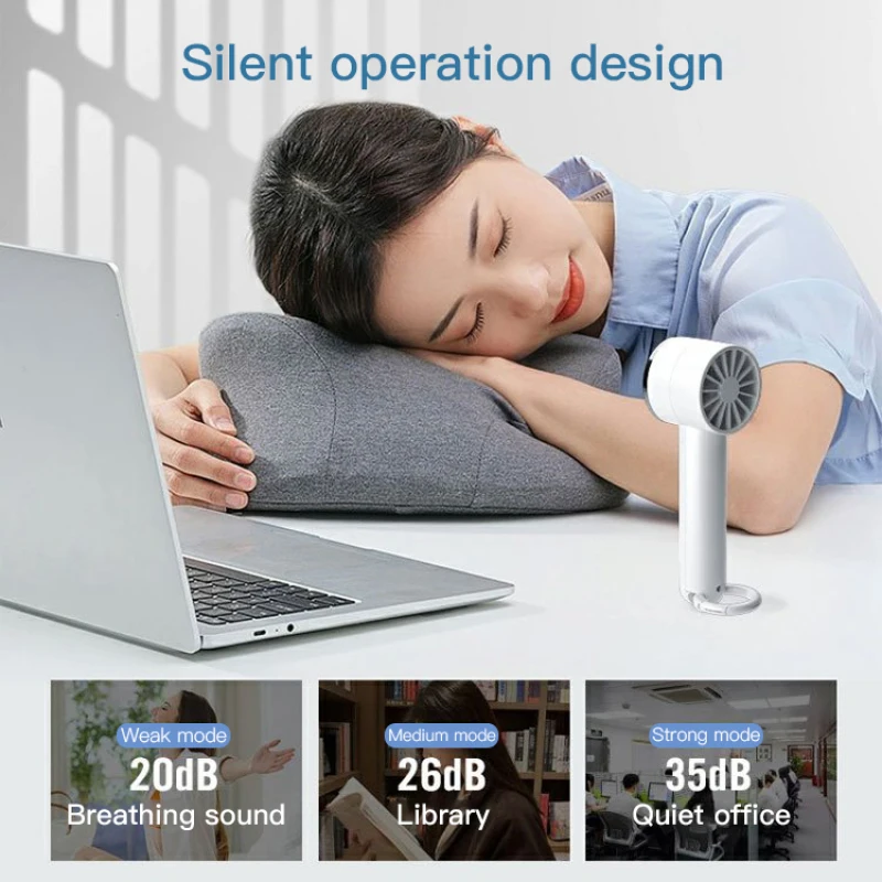 Ручной полупроводниковый охлаждающий вентилятор с пряжкой для альпинизма для путешествий