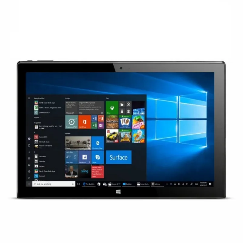 كمبيوتر لوحي 10.1 بوصة AR10 يعمل بنظام Windows 10 وذاكرة وصول عشوائي 8 جيجابايت وذاكرة قراءة فقط 128 جيجابايت رباعي النواة 64 بت X5-Z8350 وحدة المعالجة المركزية 1920*1200IPS كاميرات مزدوجة 5000 مللي أمبير في الساعة