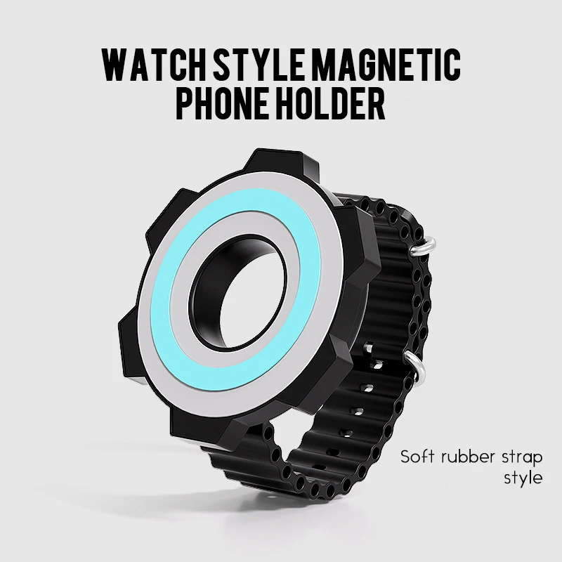 사진에 표시된 사이클링 안전 사이클링 전화 홀더 360도 회전 전화 홀더 휴대용 전화 홀더