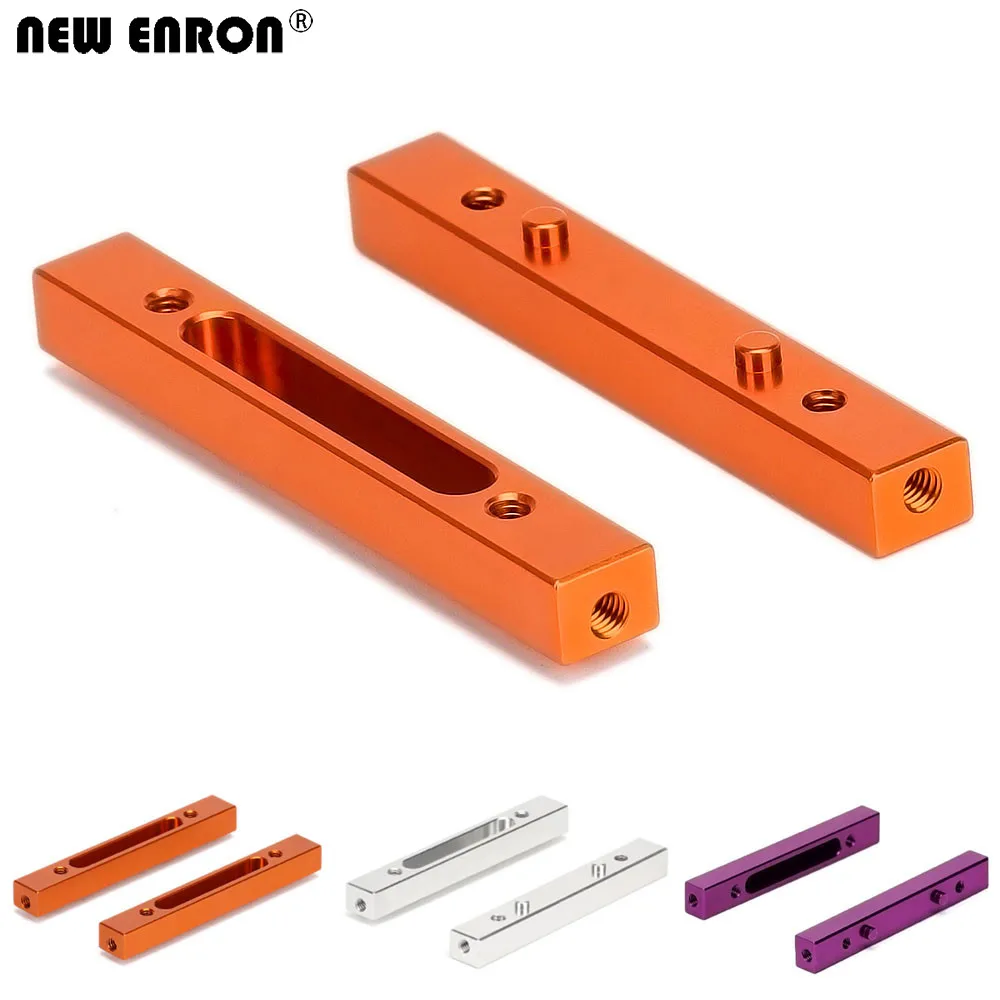 NEW ENRON Aluminium 2Pcs Front / Rear Bulkhead Mount 86079 86386 for RC Cars 1/10 HPI SAVAGE SS Flux X 4.6 XL 5.9 Upgrade Parts