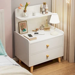 Cheap Bedroom Table Auxiliary Bedside Table Drawer Comfortable Bedroom Desk Dresser Mesitas Noche Luxury Furniture DX50GZ