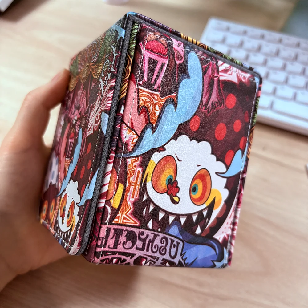 themed card sleeves Some tarot-themed I made for my brother, my partner, and my Magic the Gathering decks! The Magician: Alania, Divergent Storm The Empress: Ms. Bumbleflower Wheel of Fortune: Slimefoot and Squee UniKeeps enclosed case binder and archival 60-pack -themed swimwear art protective
