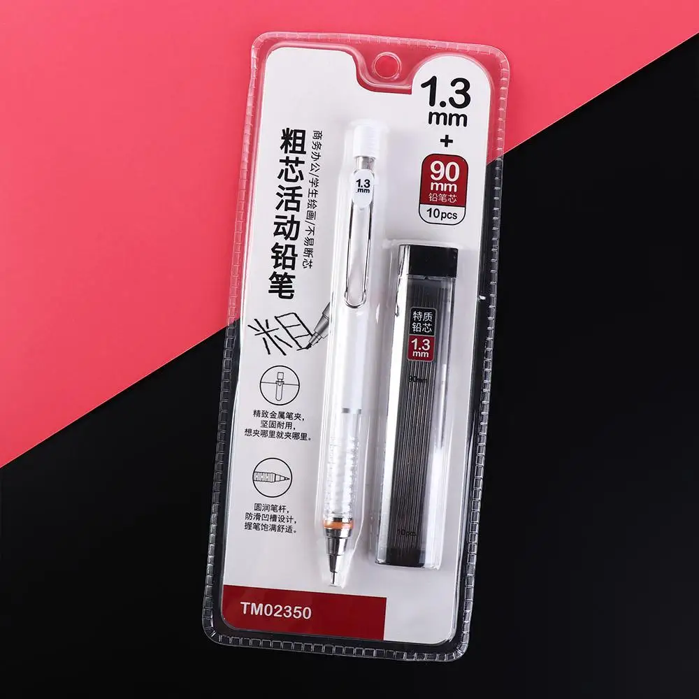 Mechanical Pencil 1.3mm 3B Pencil Refills High Quality Automatic Pencil Drawing Sketch Office Supplies Stationery