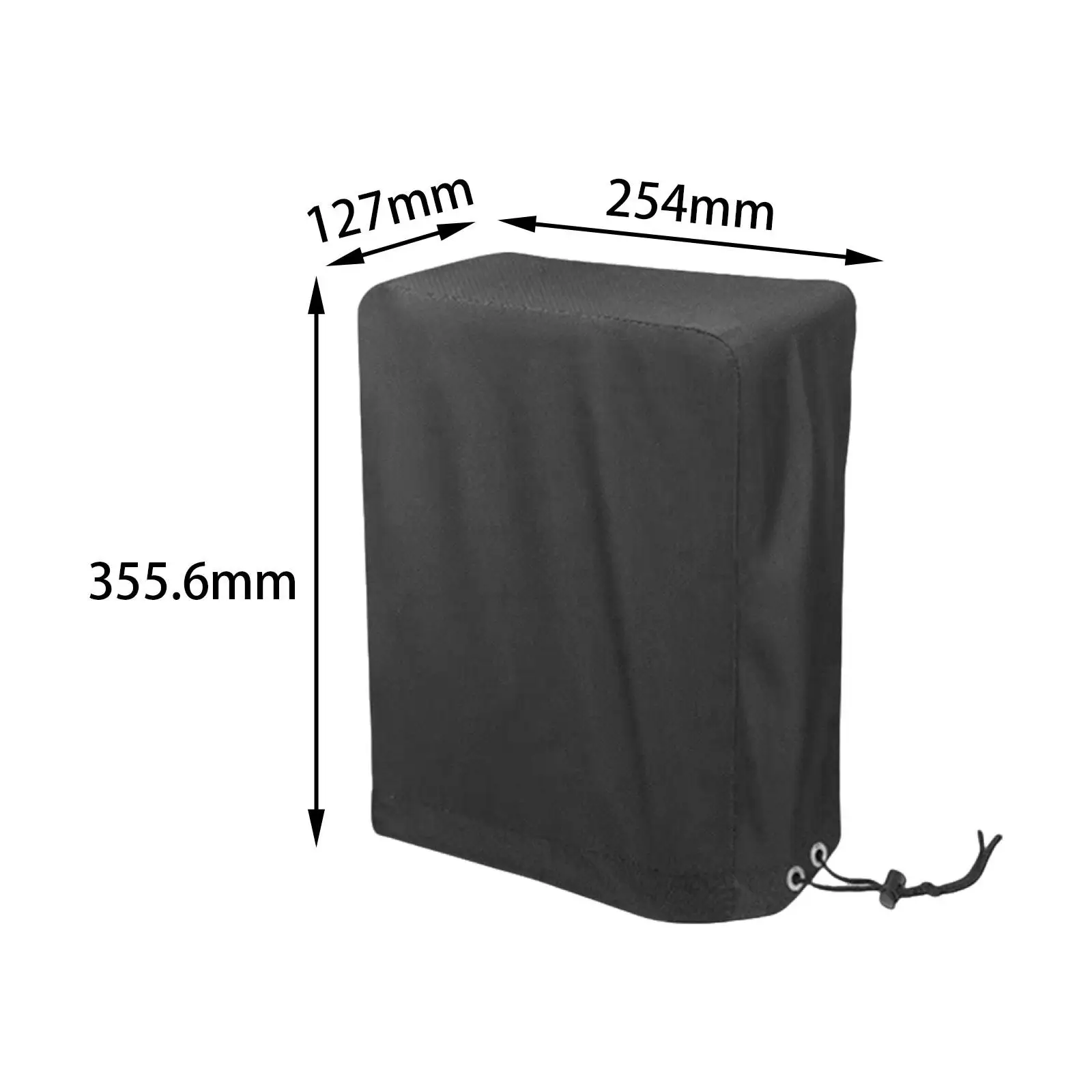 Trailer RV Electric Tongue Jack Cover, Protective Cover, Car Accessories, with Drawstrings, Rainproof Protective Waterproof