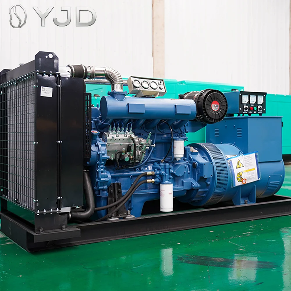 Wholesale150kw 187.5kva Weifang Power Generators Diesel Quiet Type Water Cooling Generator with Full Copper Alternators