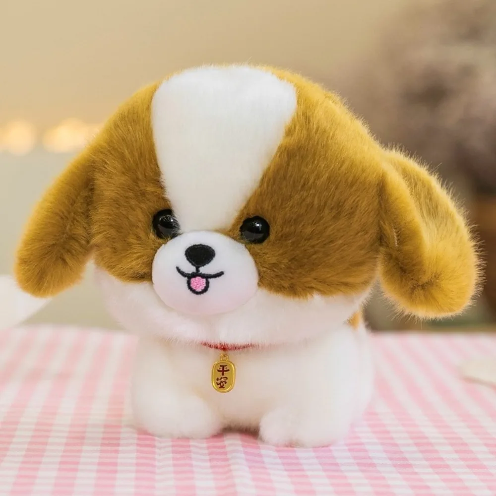 

Fluffy Shiba Inu Dog Plush Toy 20cm Soft Stuffed Animals Lifelike Kids Toys Puppy Plushies Doll for Girls Boys Child Gifts