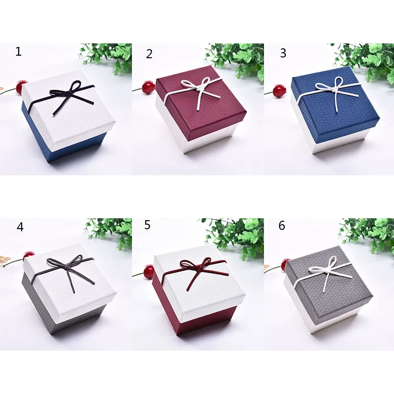 Gift Watch Bracelet Box Packaging Jewelry Durable Bangle Bowknot Storage Case Jewelry Bangle Packaging Bowknot Storage Case