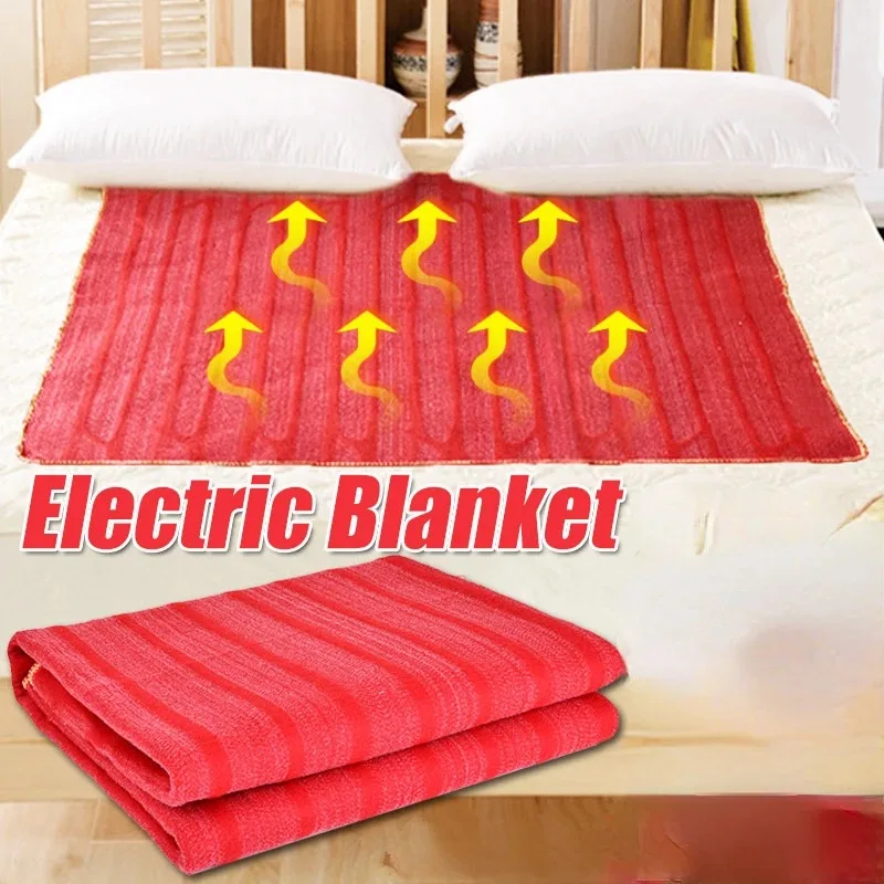 

Electric Blanket 220V Winter Heater Single Body Warmer Heated Blanket Thermostat Electric Heating Blanket 150cmx70cm/150cmx130cm