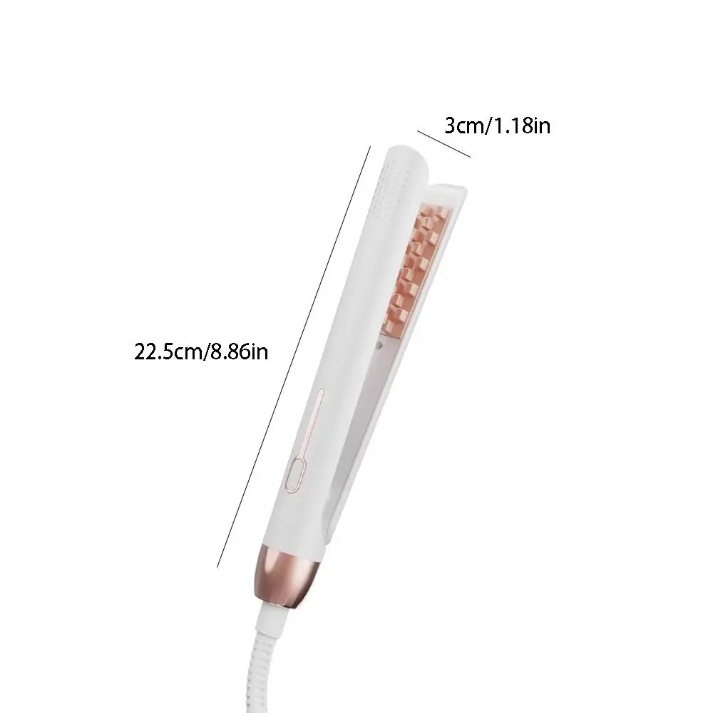 Corn Hair Quick Heating Hair Straightener Negative Ion Professional Flat Iron Clip-In Design Curling Iron Hair Care