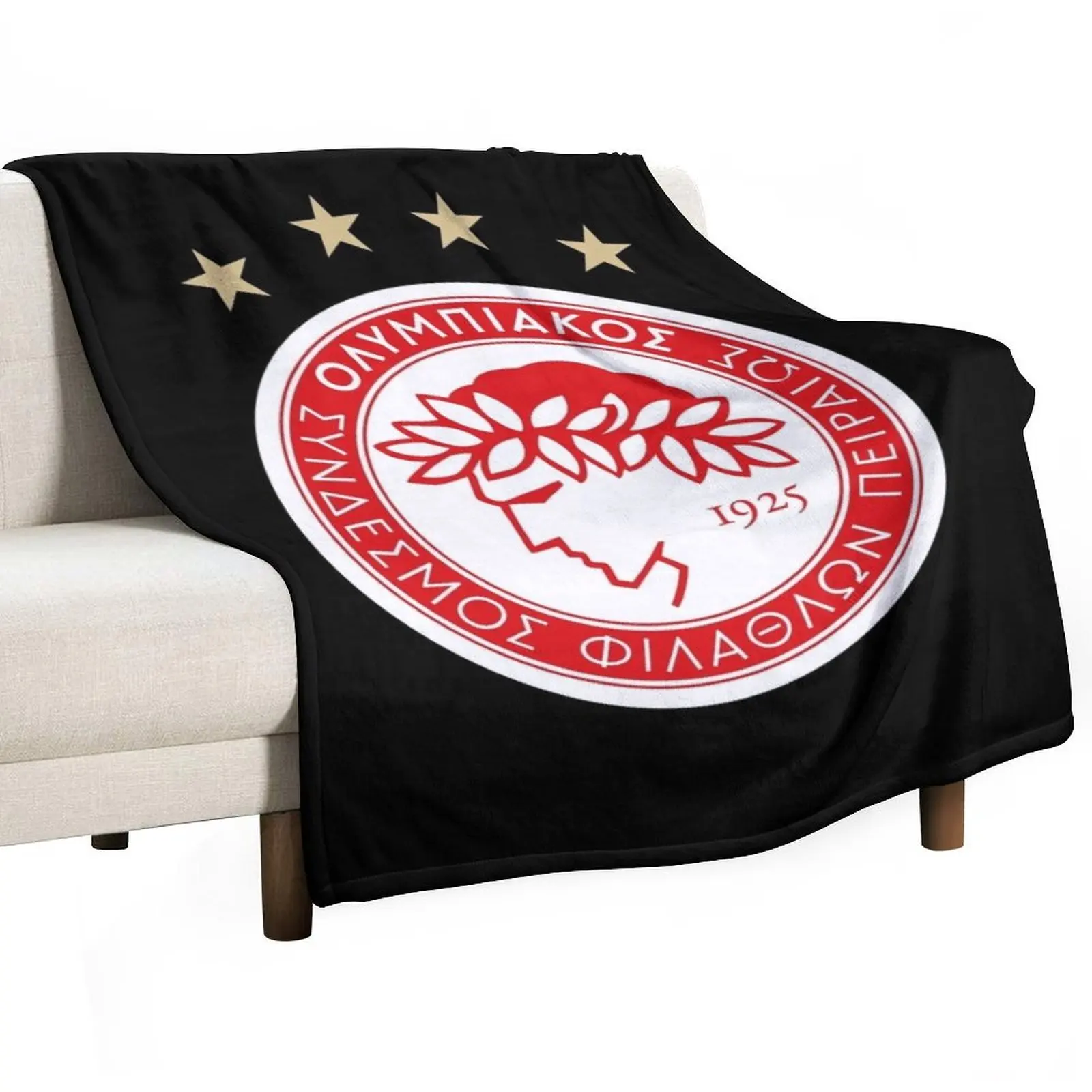 Olympiakos - Olympiacos - Ολυμπιακ?? ΣΦΠ Throw Blanket Sofa Quilt Sleeping Bag anime Blankets