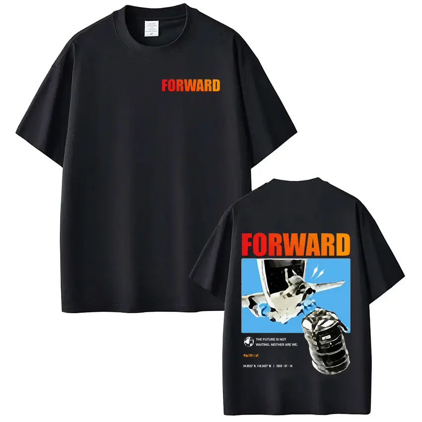 Forward Observations Group T-shirt Men's Women Clothing Fashion Vintage T Shirts Casual Cotton Oversized Short Sleeve T Shirts