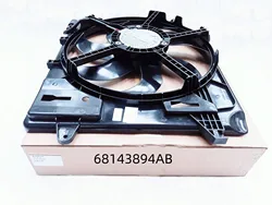 Radiator Fan Assembly ,68143894AB, 68143894AA, Is Applicable To: Wrangler 3.6L, 2012-2017